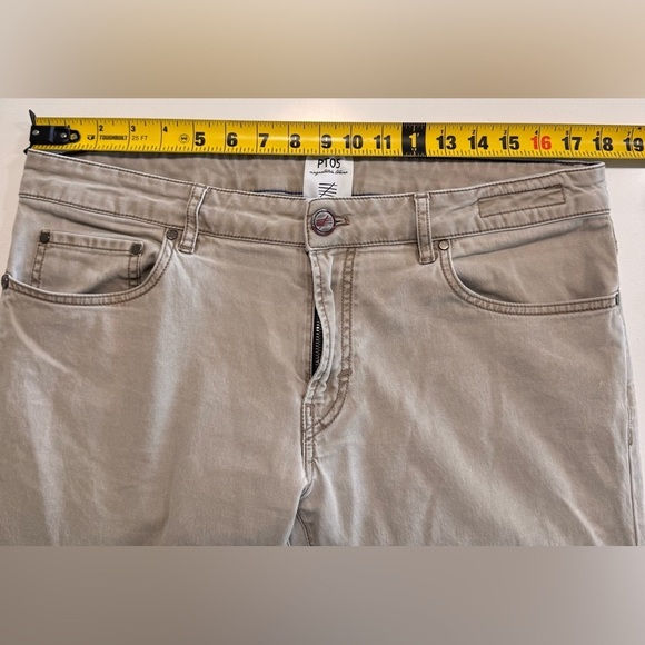 PT05 Men’s Gray New Soul Slim Fit Jeans Size 36X28 Italian Denim Stretch - Picture 12 of 15